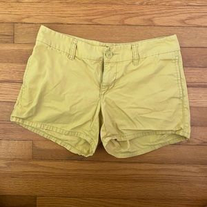 Gap Mustard Shorts